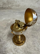 Dispensador de Cigarros Golden Globe Vintage com Isqueiro – Anos 1960